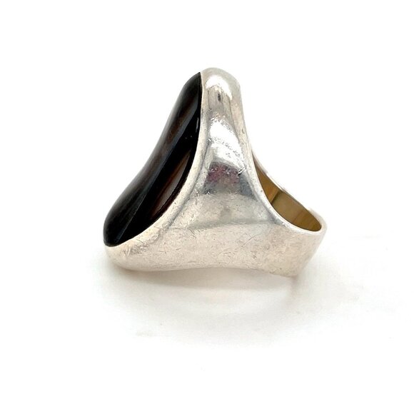 Gorgeous Silver 925 Pearl Ring - Picture 2 of 8